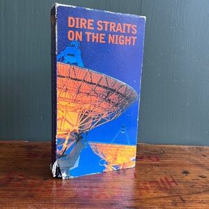 Vintage 1993 Dire Straits On The Night VHS